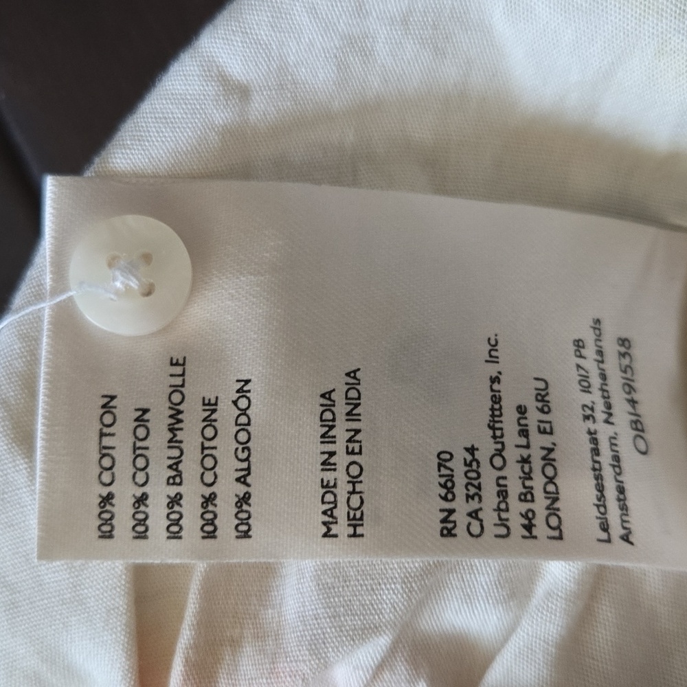 Anthropologie Maeve Floral Smocked Adjustable Cami Yellow/Orange Motif EUC - XS - Picture 10 of 12